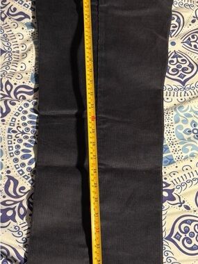Men's Black Corduroy Pants - Tailored Everyday Comfort